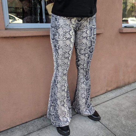 Snake Bell Bottoms - Serpent Dolls Kill - Picture 5 of 5